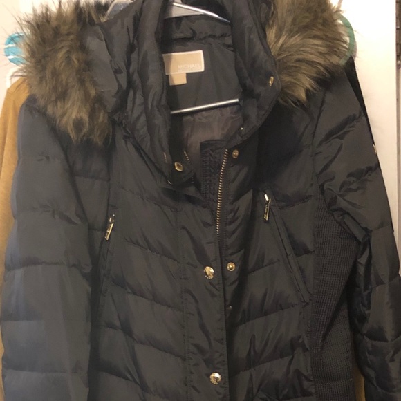 Michael Kors full length down coat - Picture 2 of 8